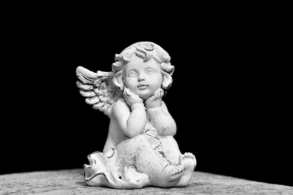 stone - statue - angel