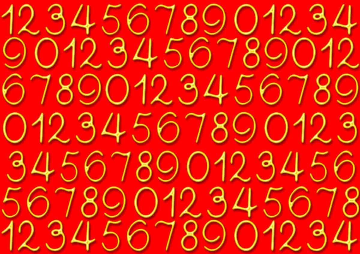 números - numérico - numerologia