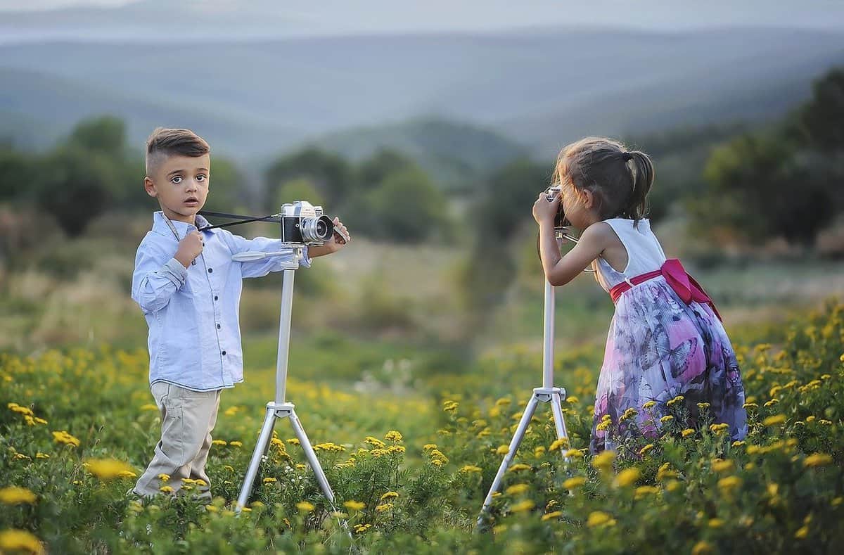 máquinas fotográficas - brinquedos - crianças