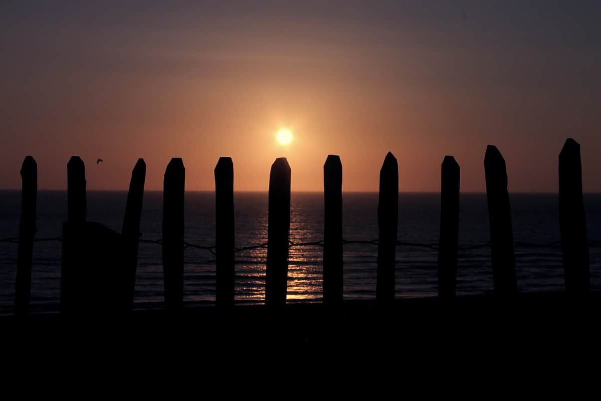 water-horizon-light