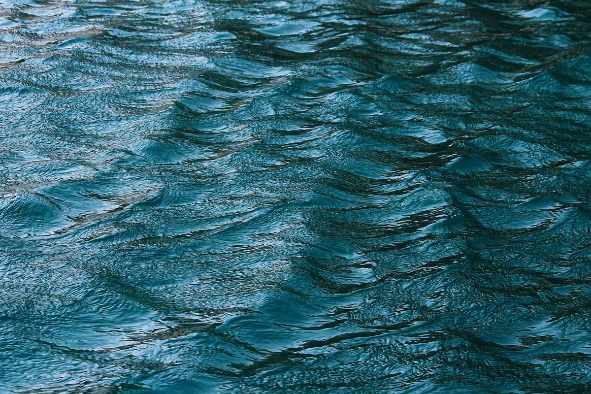 ondas de água-azul