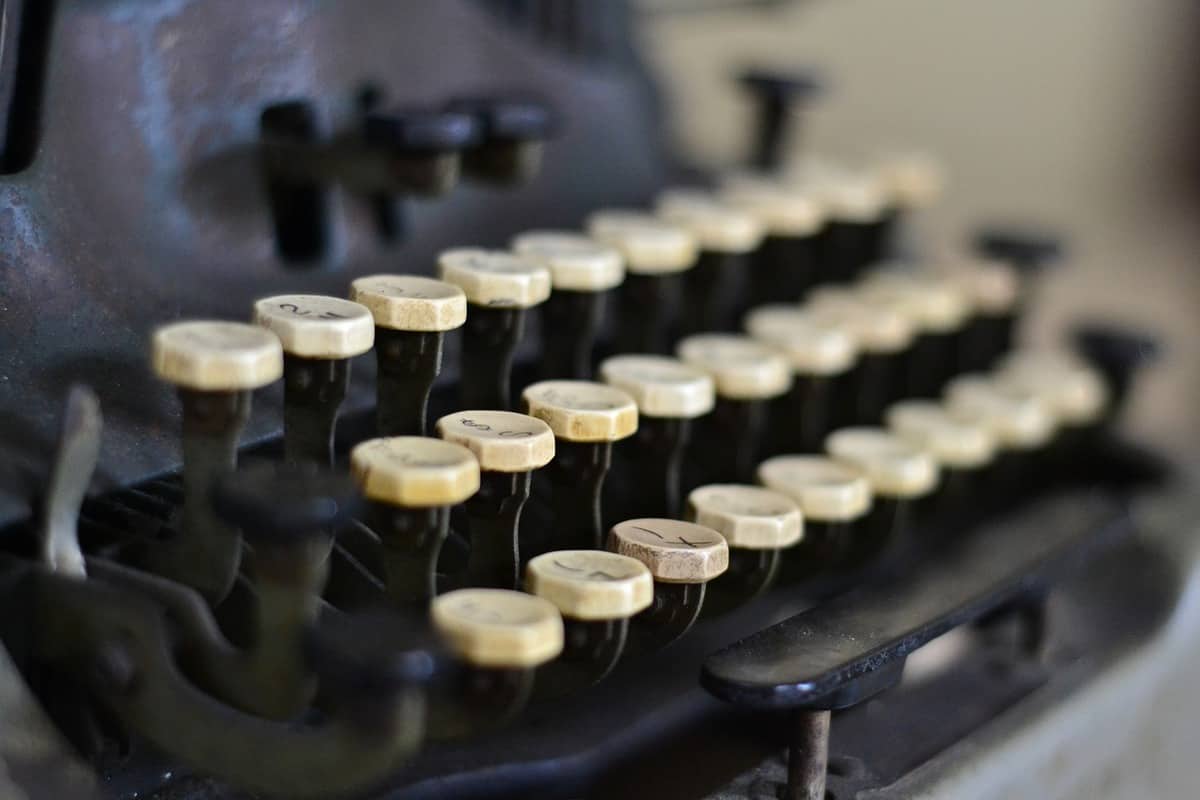 typing - writting - machine