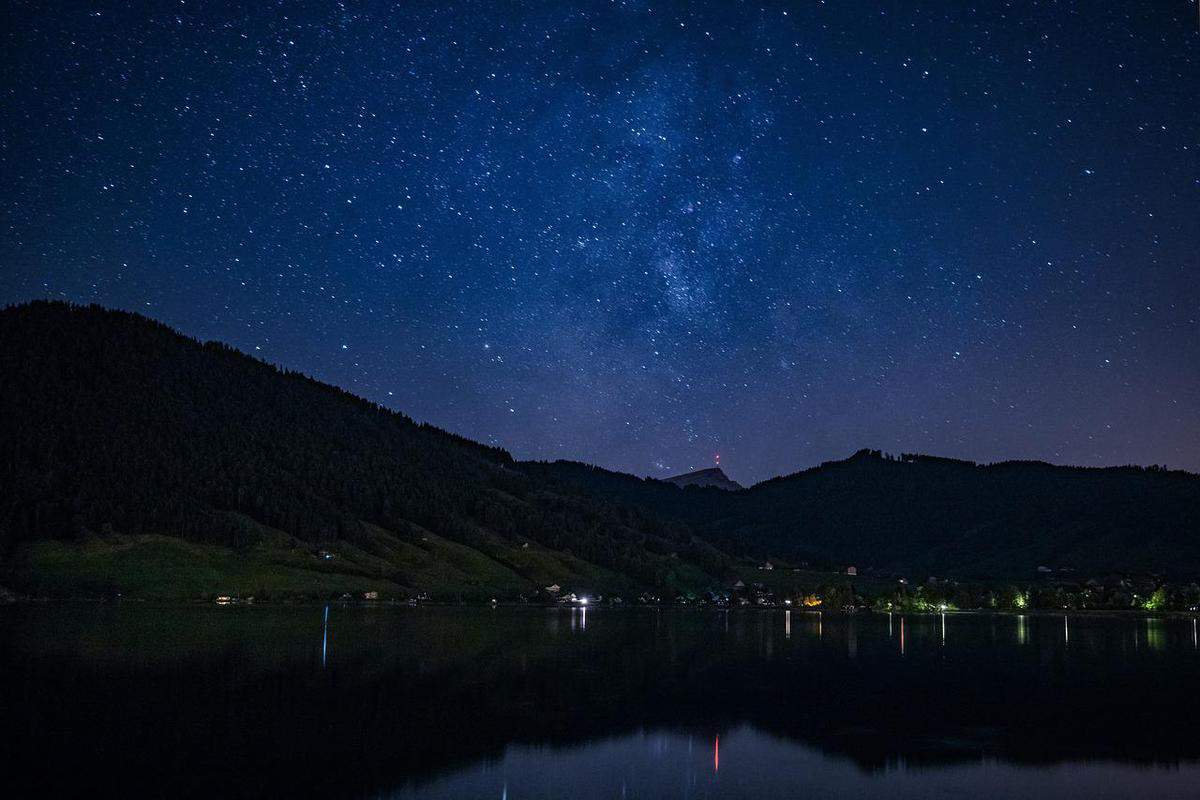 宇宙の星空