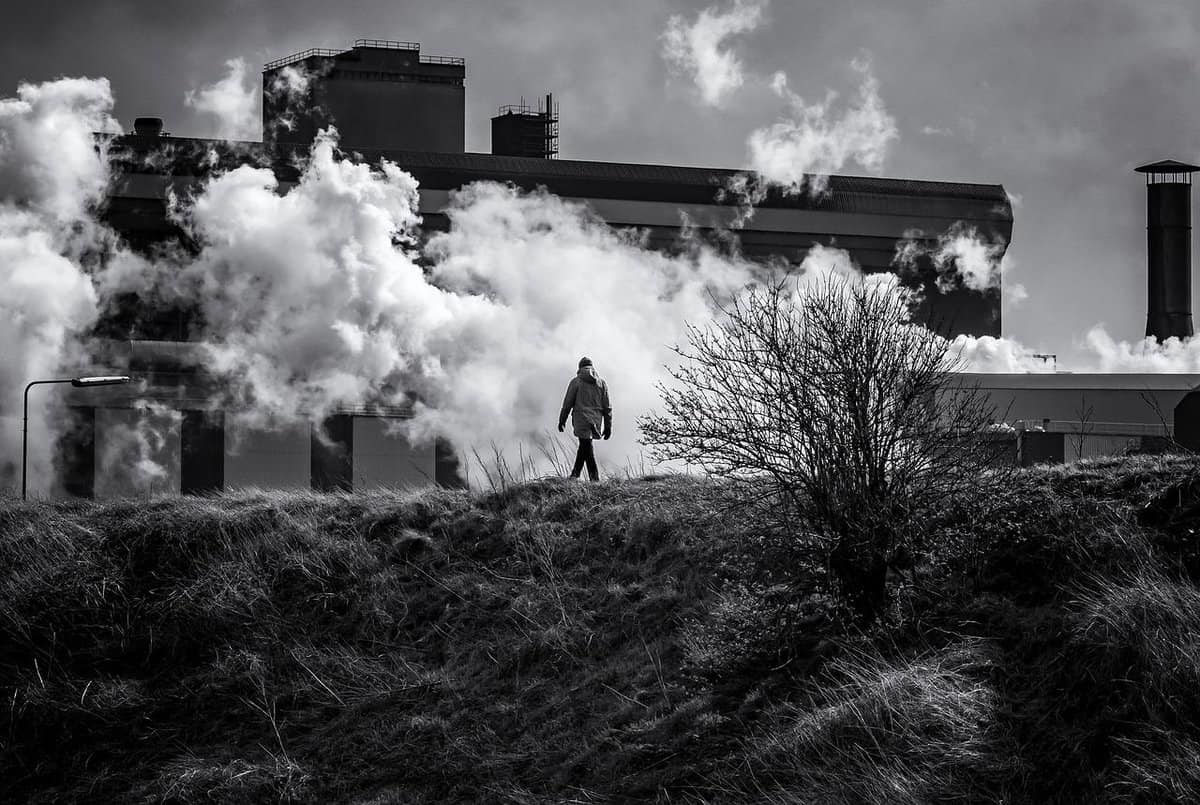 smoke-walking-man