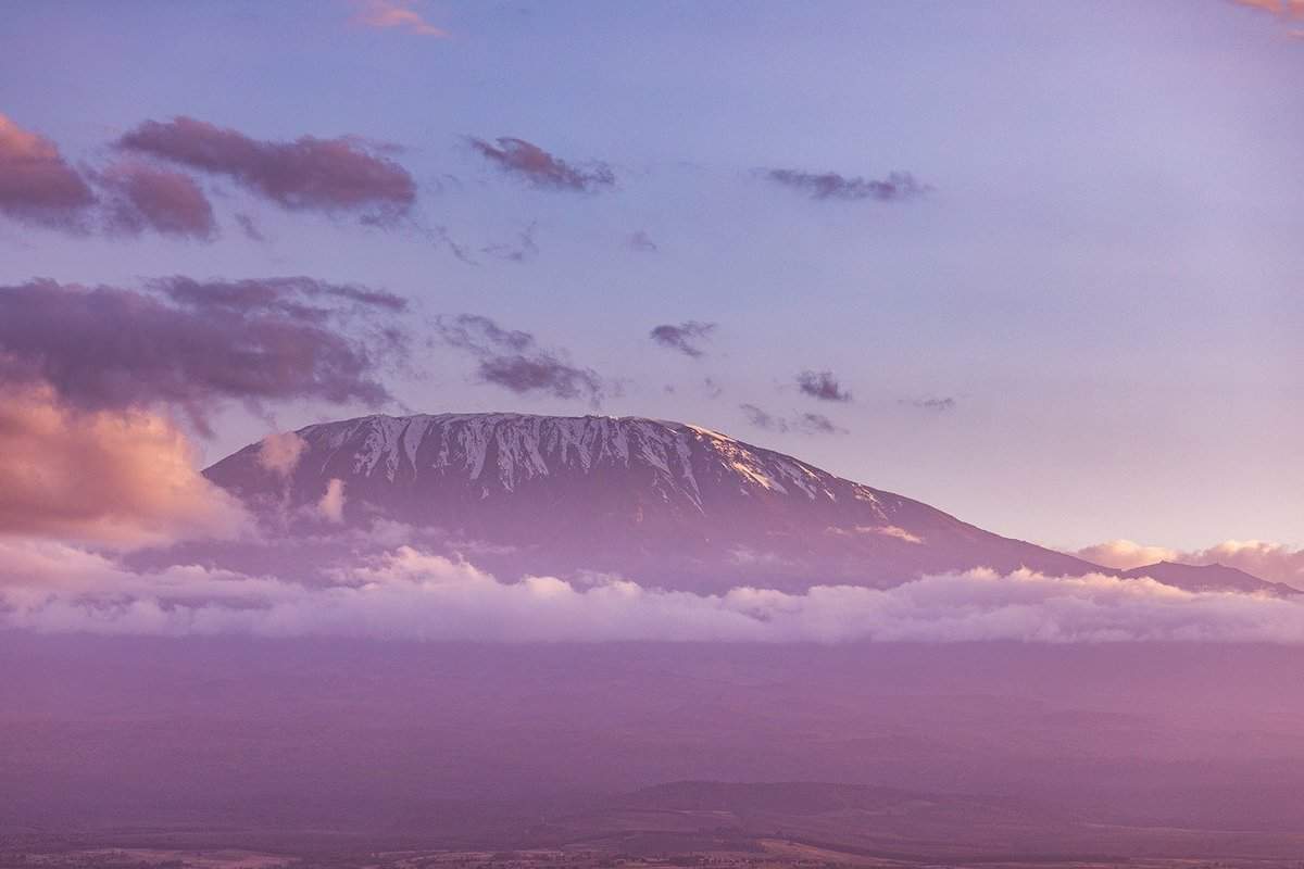 topo de montanha nevado