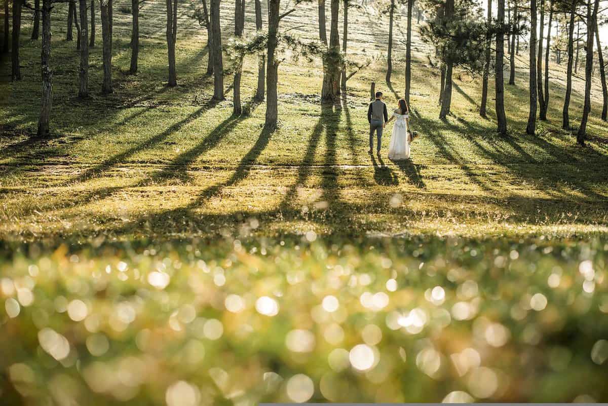 foresta-due persone