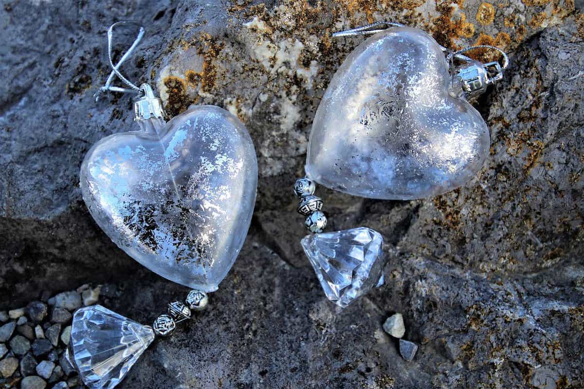 ciondoli a forma di cuore