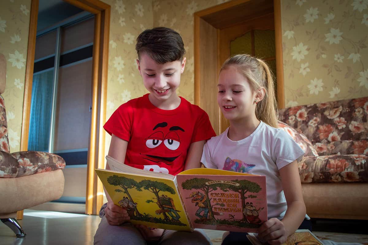 leggere insieme ai bambini