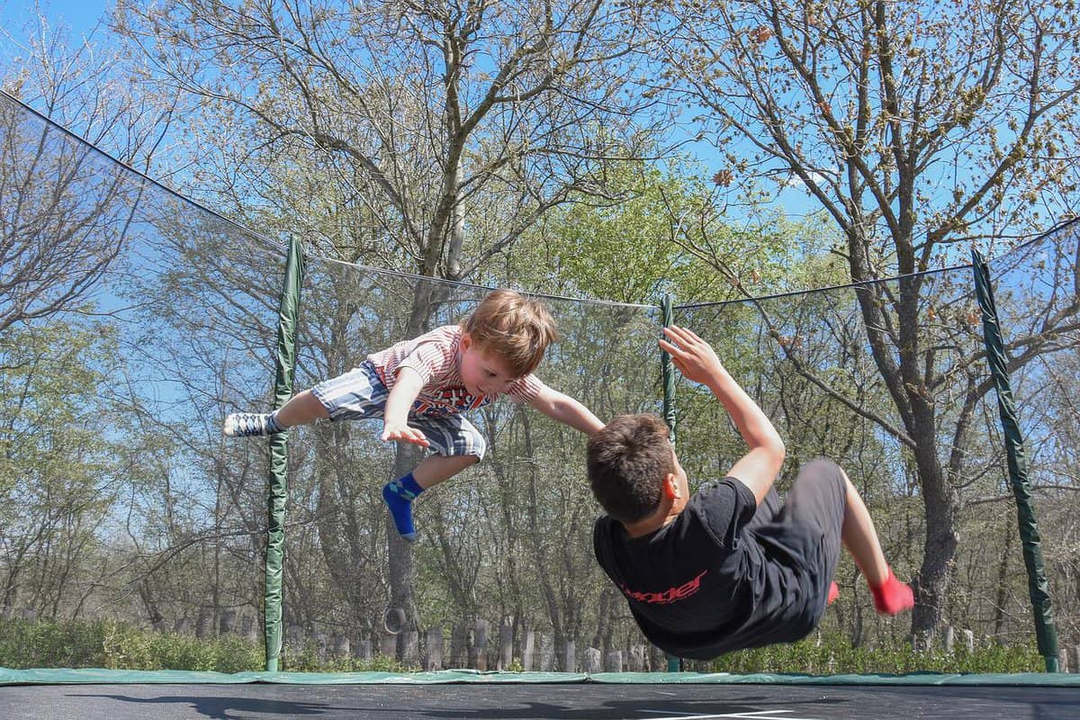 children-friends-playing