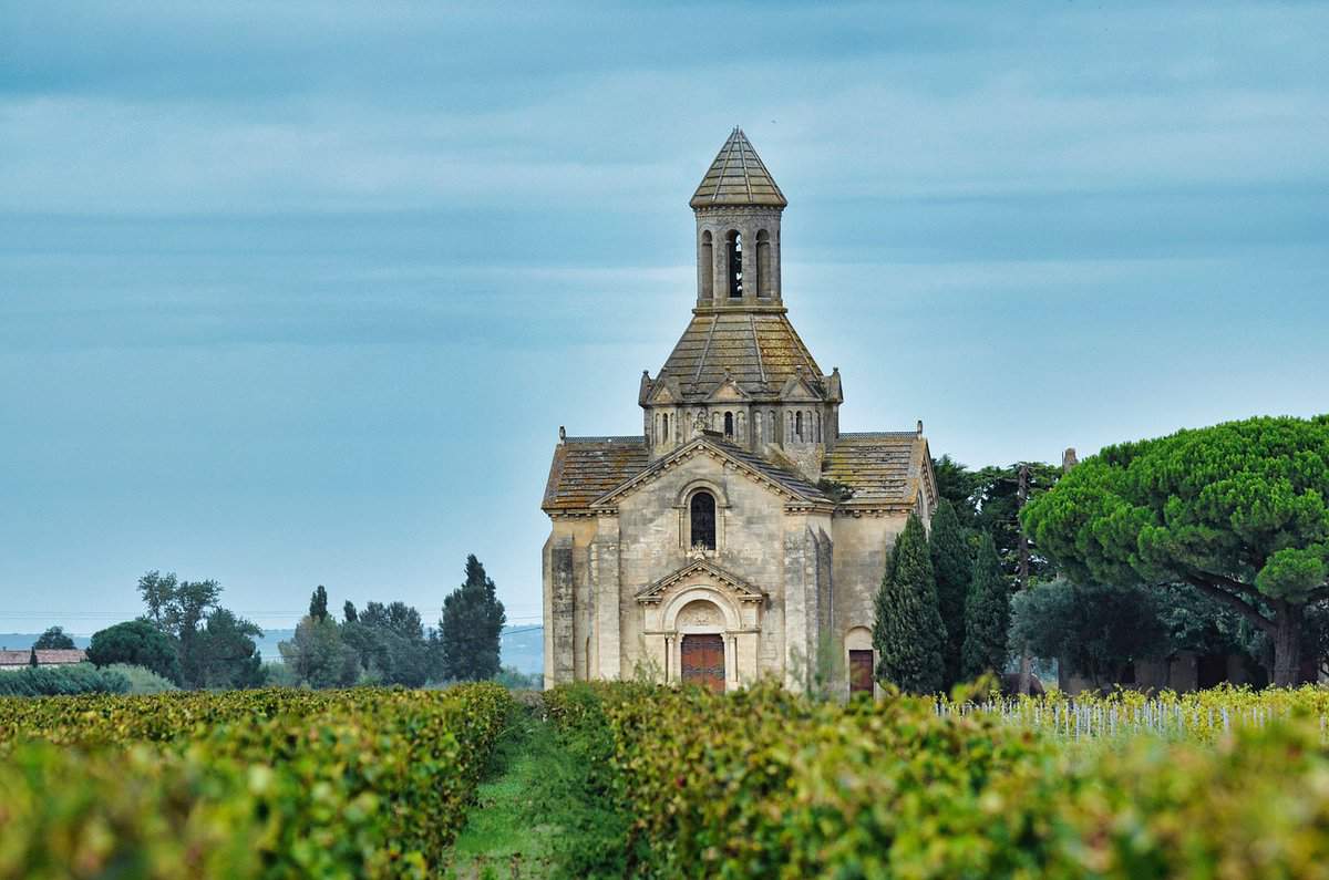 field-sky-church