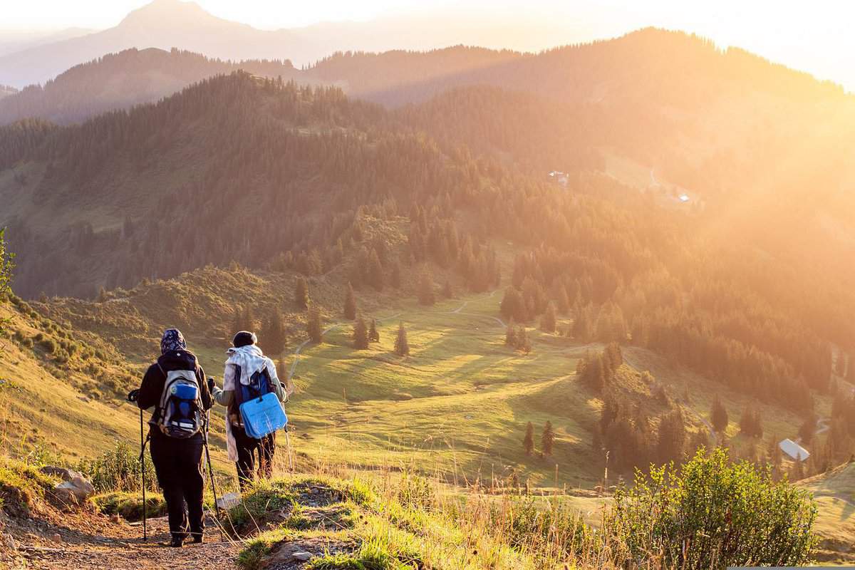 luce del sole-due persone