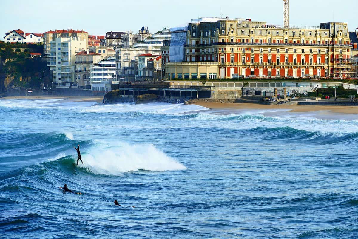 diversão no mar