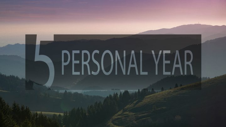 Año personal 5: Época de cambios y aventuras