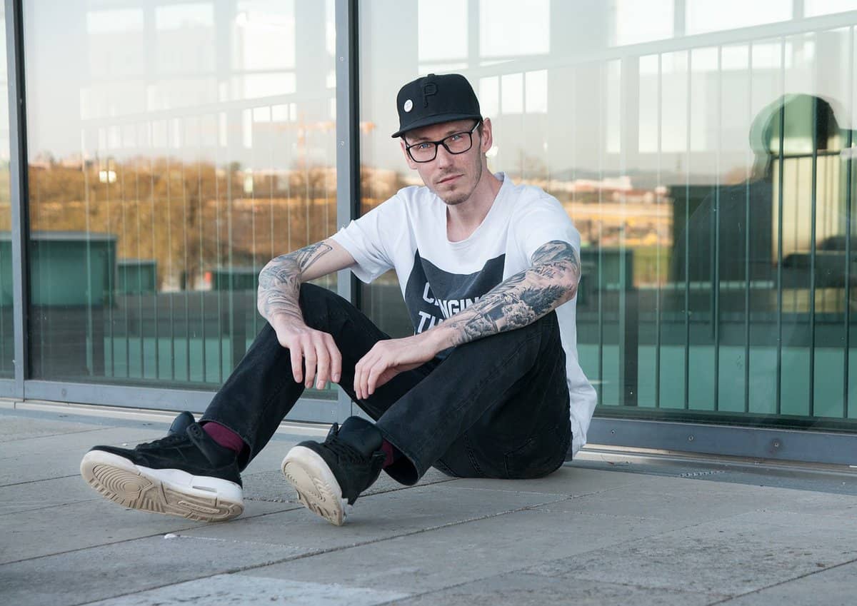 young-man-sitting