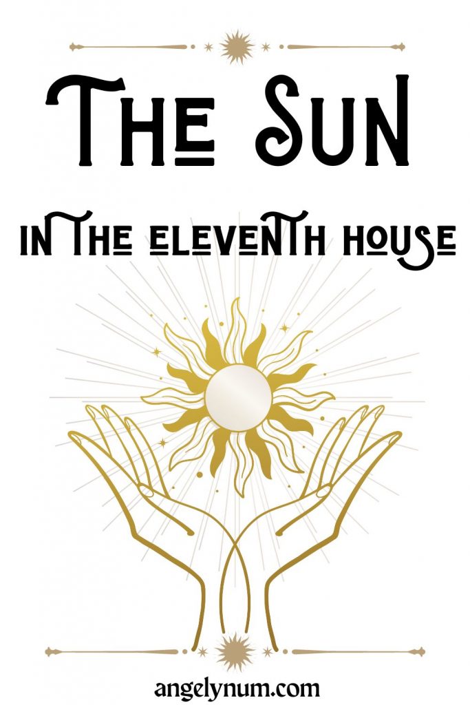 sun in 11th house