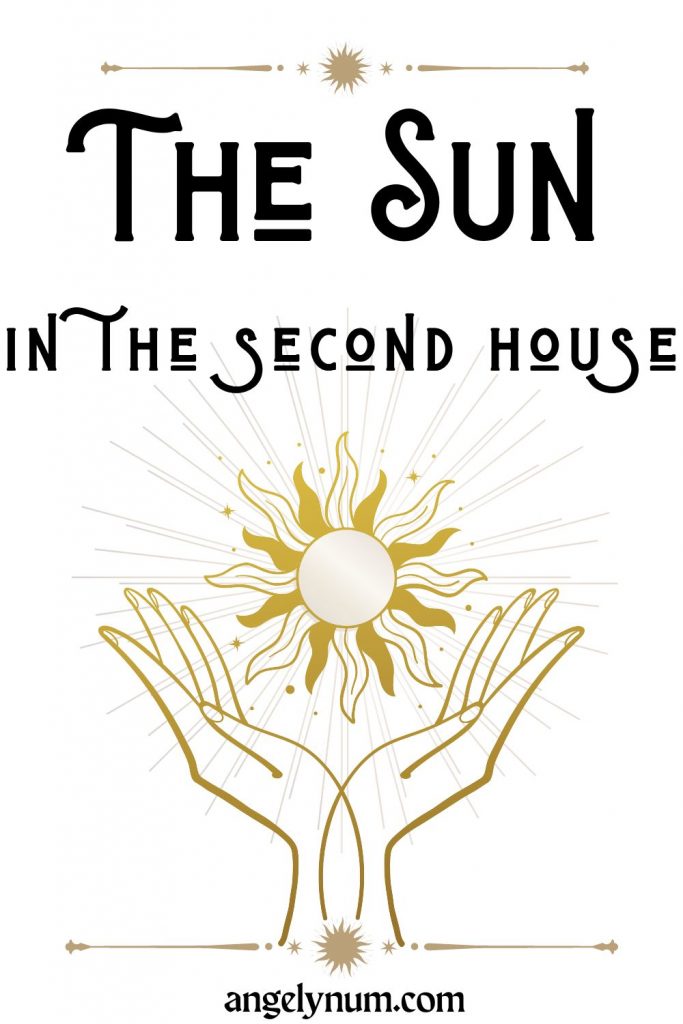 sun in the second house