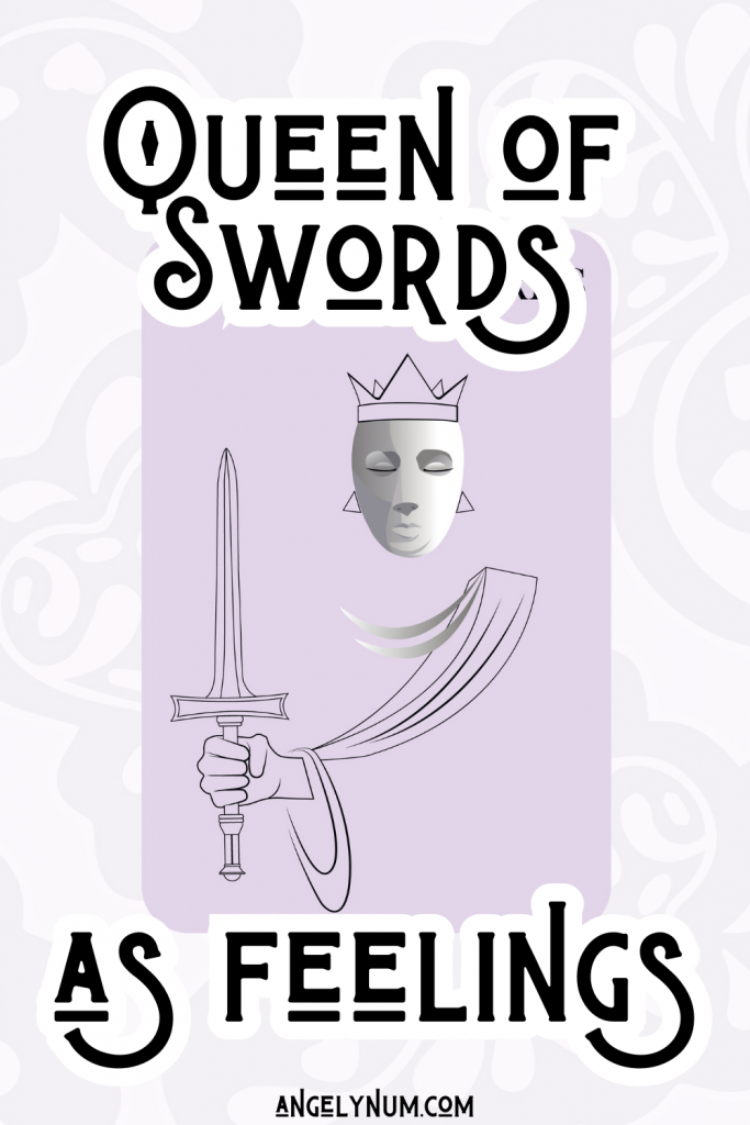queen of swords as feelings