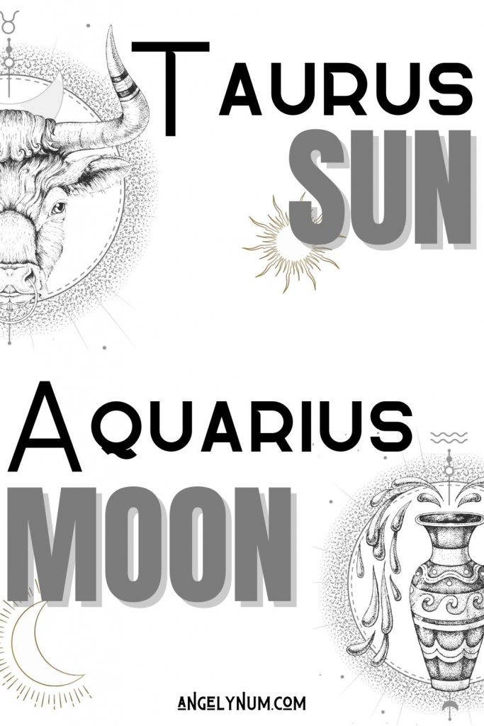 taurus sun aquarius moon