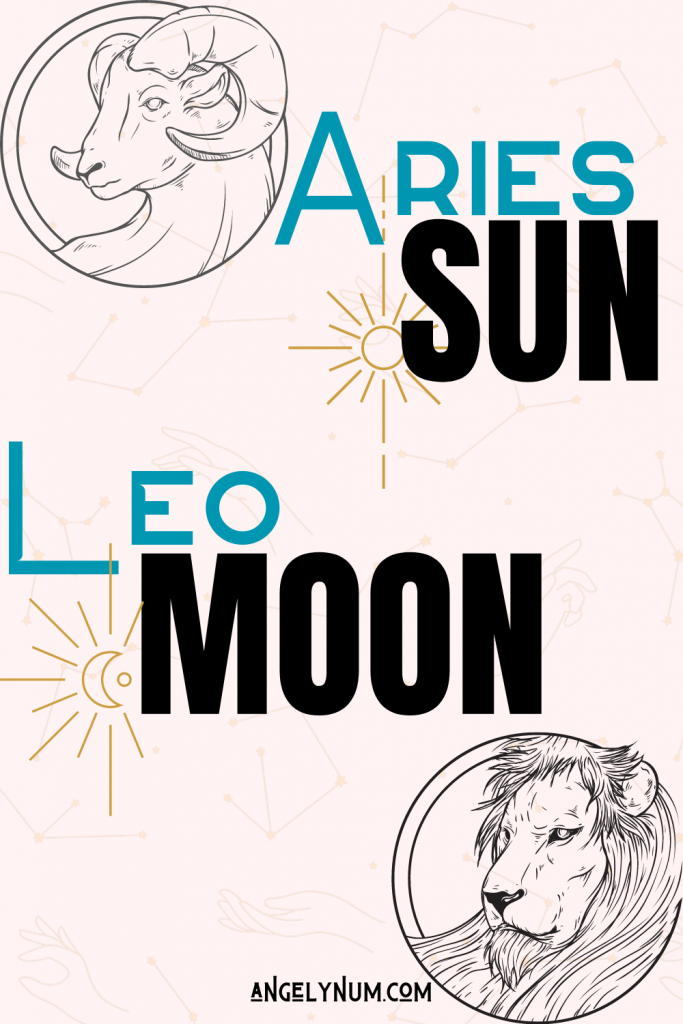 aries sun leo moon
