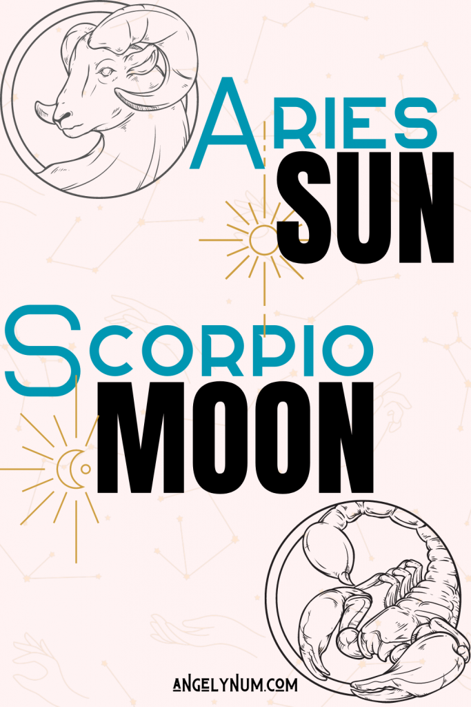 aries sun scorpio moon