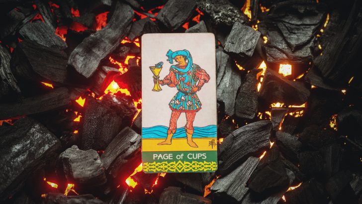 Page Of Cups As Feelings