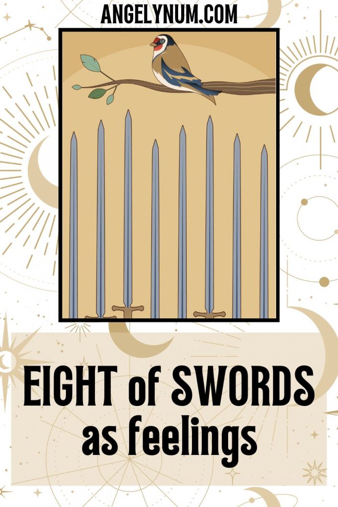 EIGHT of swords as feelings