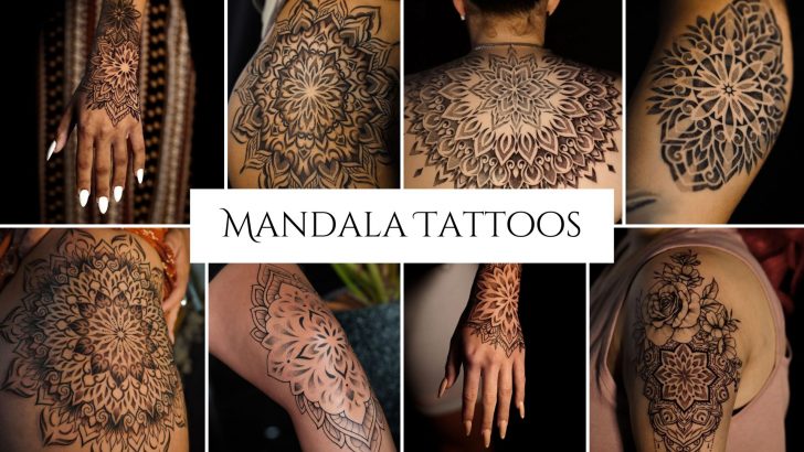 Spiritual and Artistic: 90 Mesmerizing Mandala Tattoo Designs