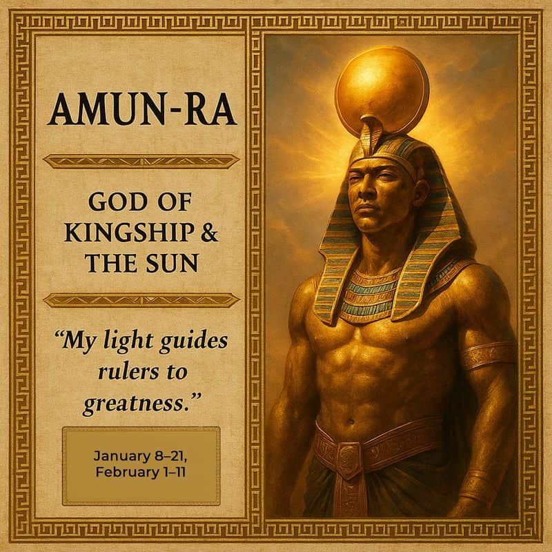 Amun-Ra: Born Leader With a Sunny Disposition