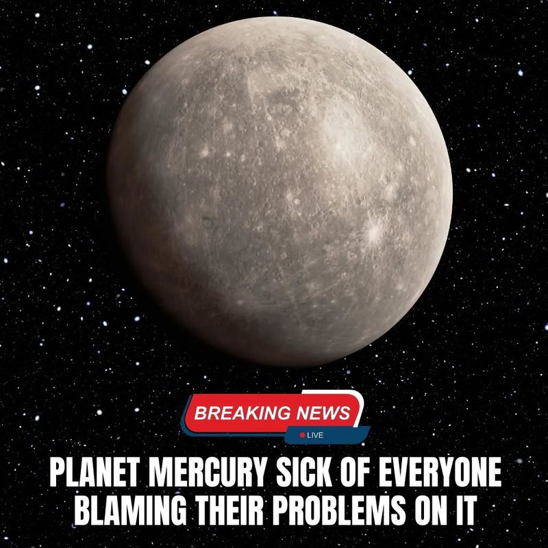 Mercury Retrograde Explains Everything Bad