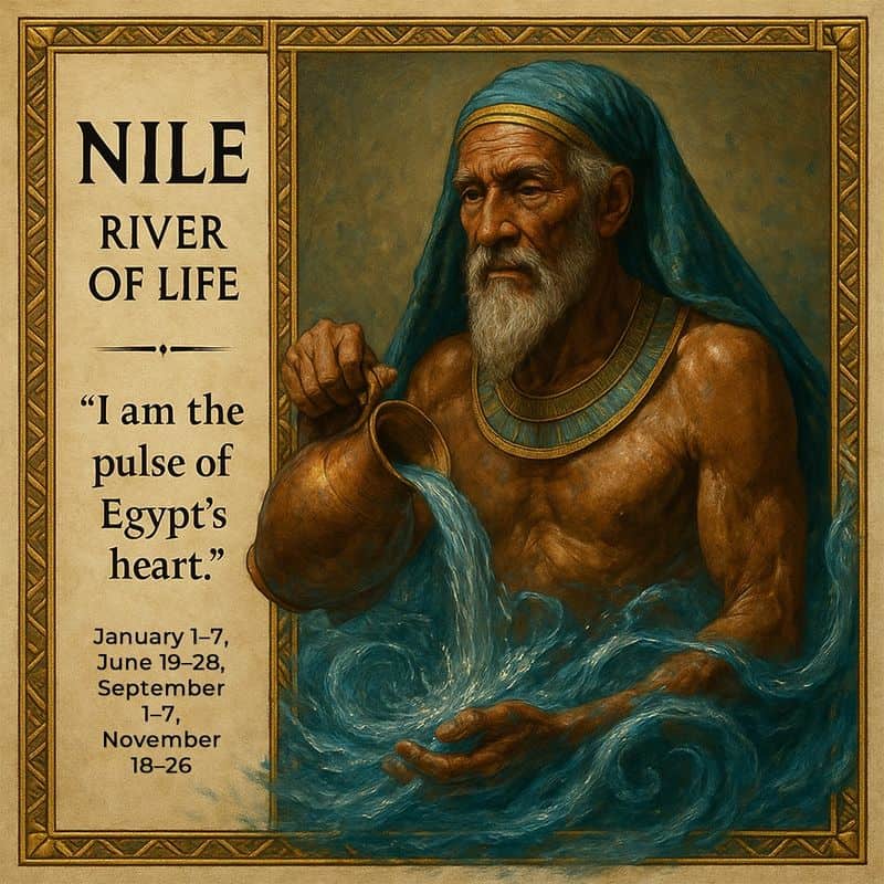 The Nile (Hapi): Nature's Peacekeeper
