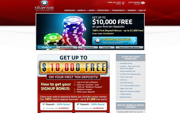 no deposit bonus 1