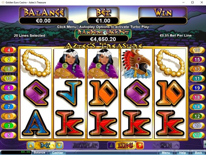 online casino games list