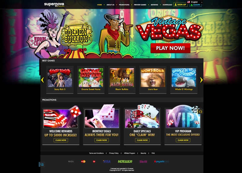 online casino sign up bonus