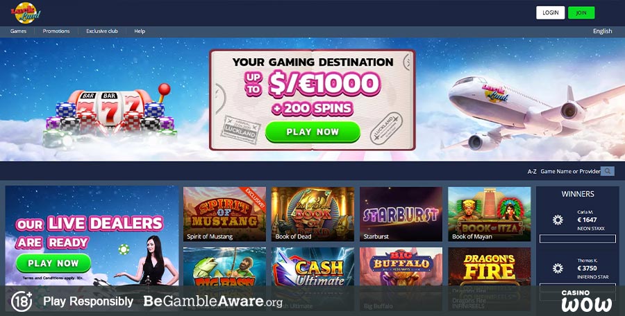 online casino with sign up bonus