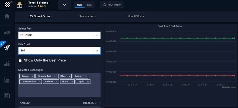 smart order routing crypto