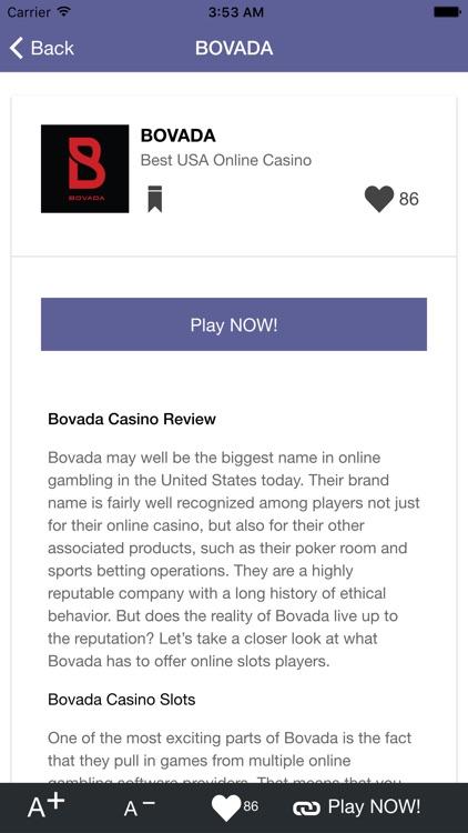 the online casino review