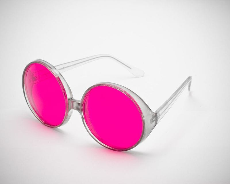 Took Off the Rose-Colored Glasses