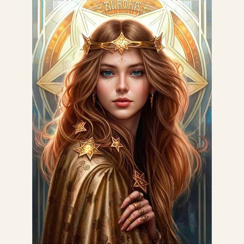 Leo: Aurora, Radiant Goddess of Dawn