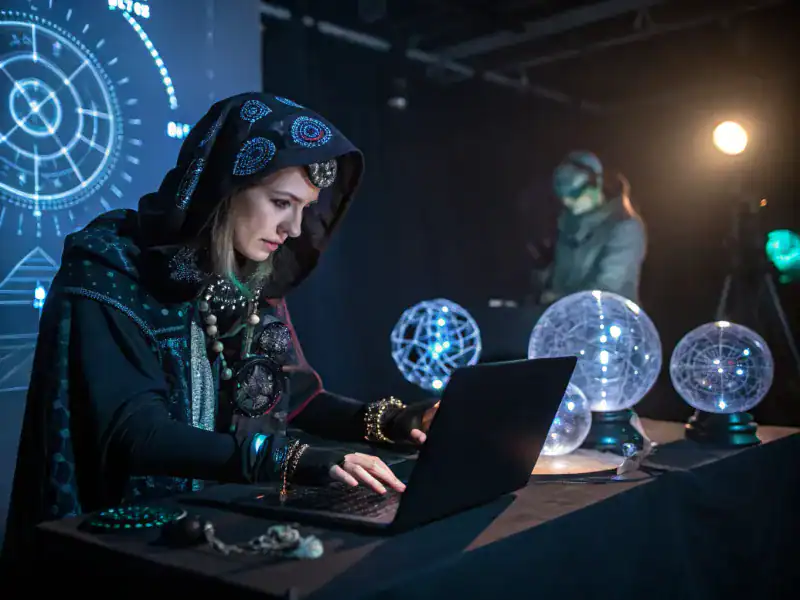 Aquarius: The Lightning-Catching Innovation Witch