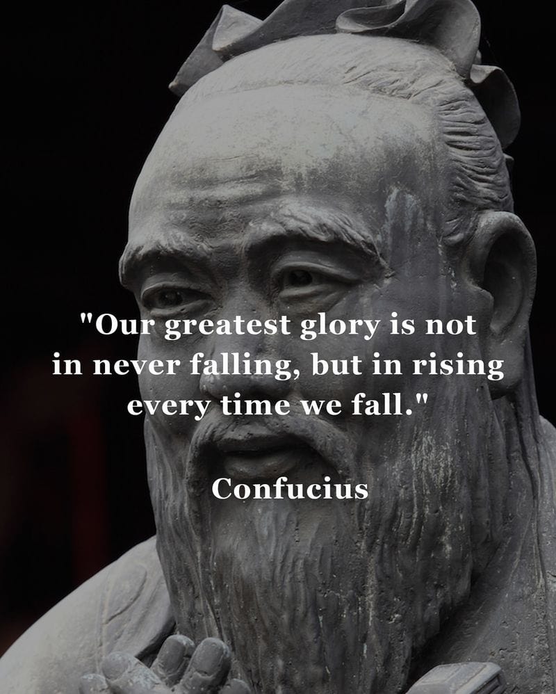 Confucius on the Honor in Rising