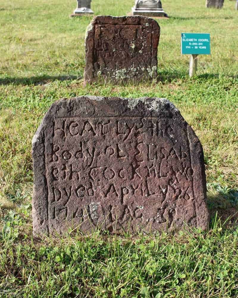 Footstone Placement to Trap Restless Spirits