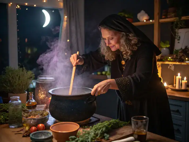 Cancer: The Moonlit Kitchen Enchanter