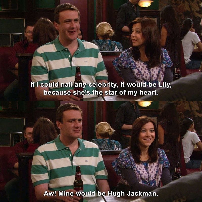 Cancer and Pisces: Marshall and Lily (How I Met Your Mother)
