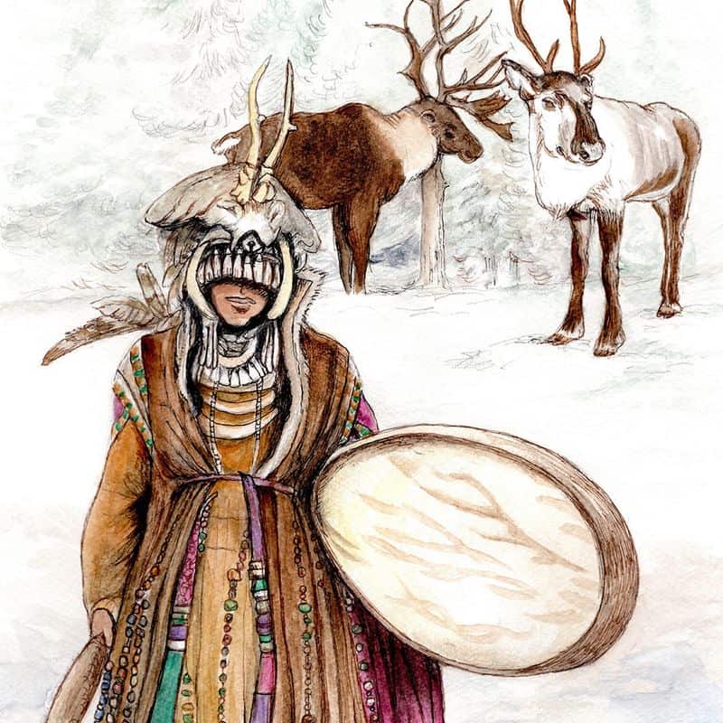 Forbidden Sámi Shamanic Drumming