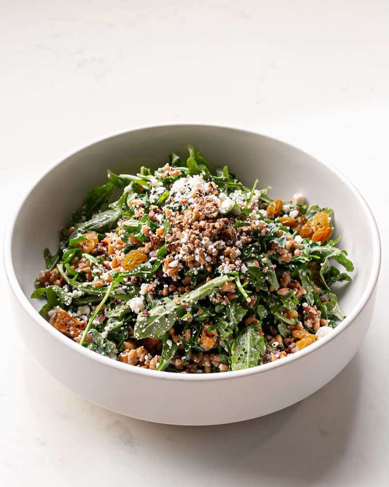 Virgo: Meticulously Plated Farm-to-Table Salad