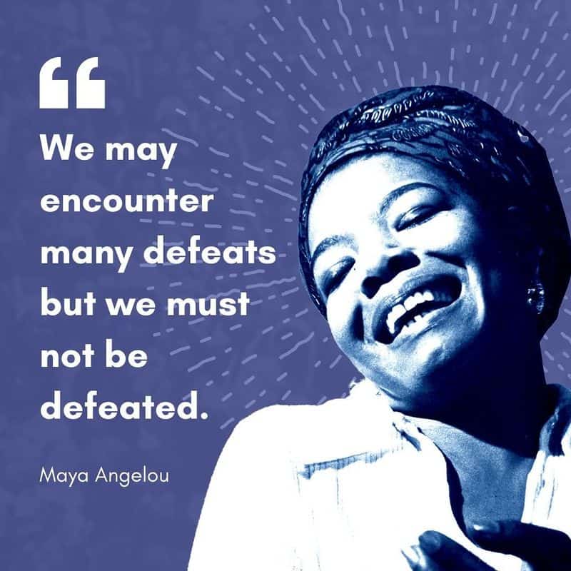 Maya Angelou's Refusal to Surrender