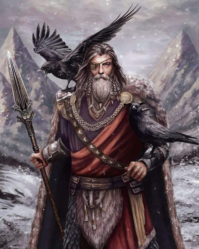 Odin's Sacrifice for Knowledge