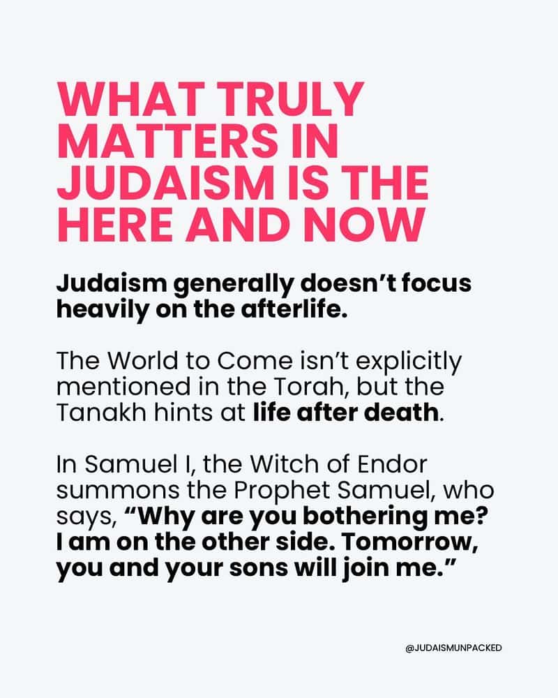 Olam Ha-Ba: Judaism's World to Come