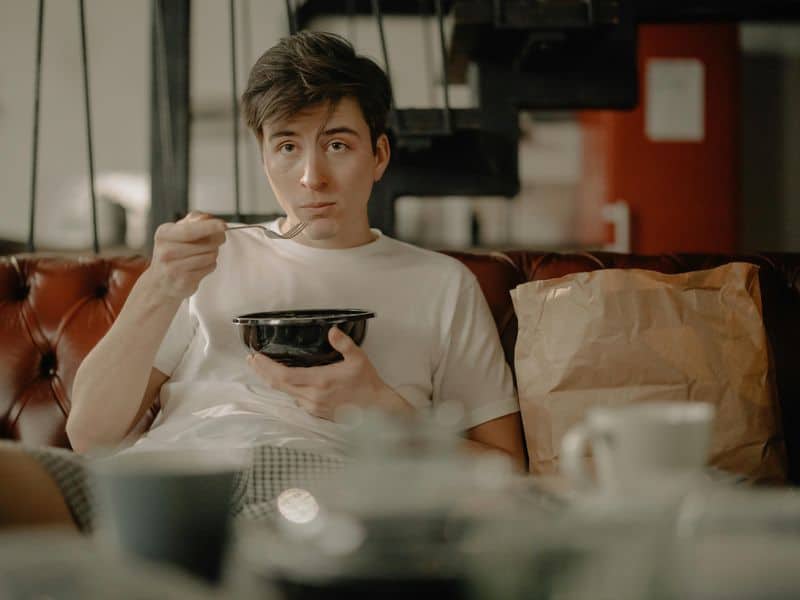 Overindulging in Comfort Foods