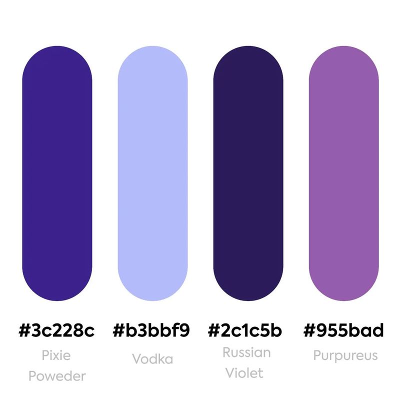 Sagittarius: Adventurous Purple and Optimistic Blue